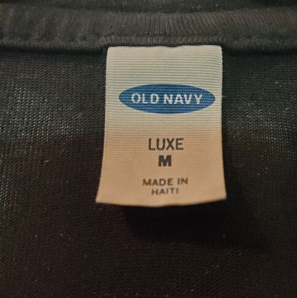 Old Navy Black Tshirt - Picture 2 of 2